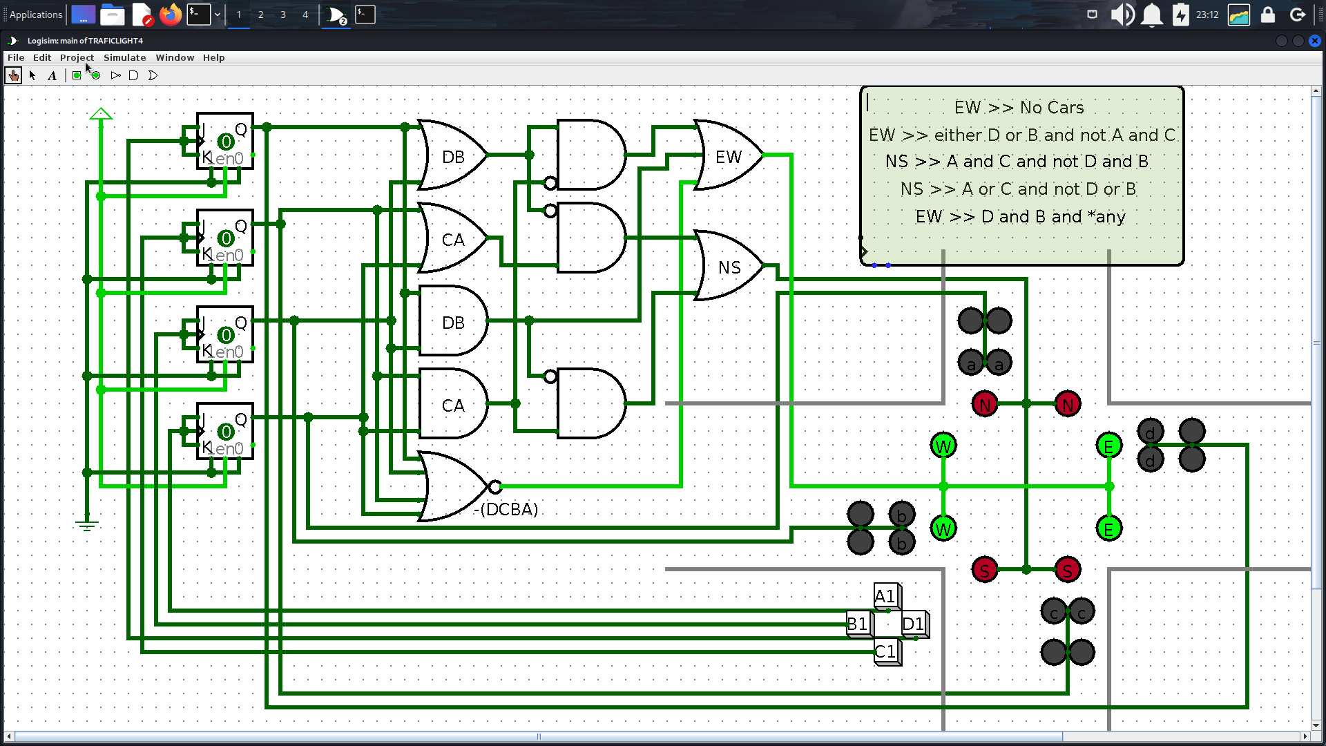 Traffic Light Efficiency Before